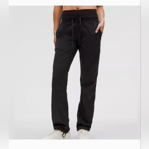 Lululemon Dance Studio Pant III Women's Size 8 Regular Black Full Length - Picture 1 of 8